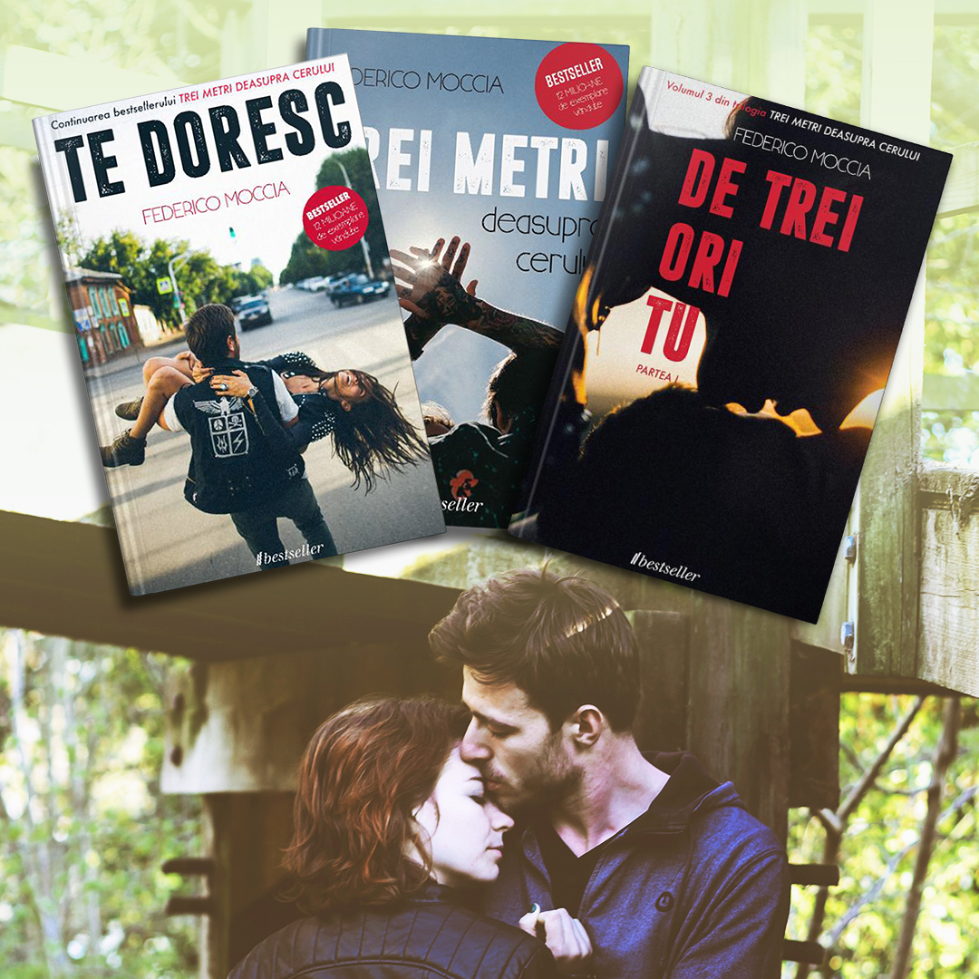 Pachet Trei metri deasupra cerului Federico Moccia Bookzone